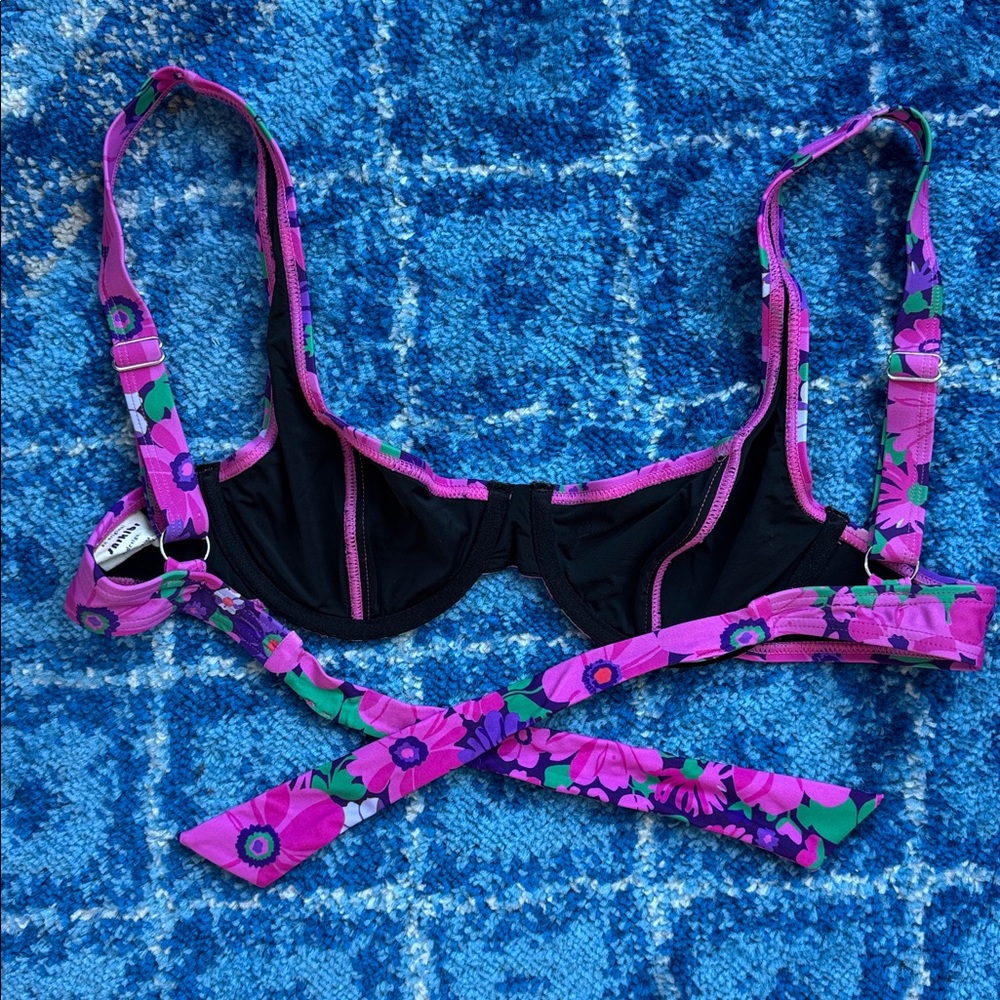 SNRKLBR Magenta Bloom Bikini - Picture 6 of 11